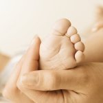Baby foot massage