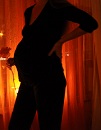 pregnancy belly silhouette